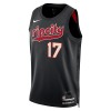 Maillot Homme Portland Trail Blazers Shaedon Sharpe 2023-24 Nike City Edition Noir Swingman